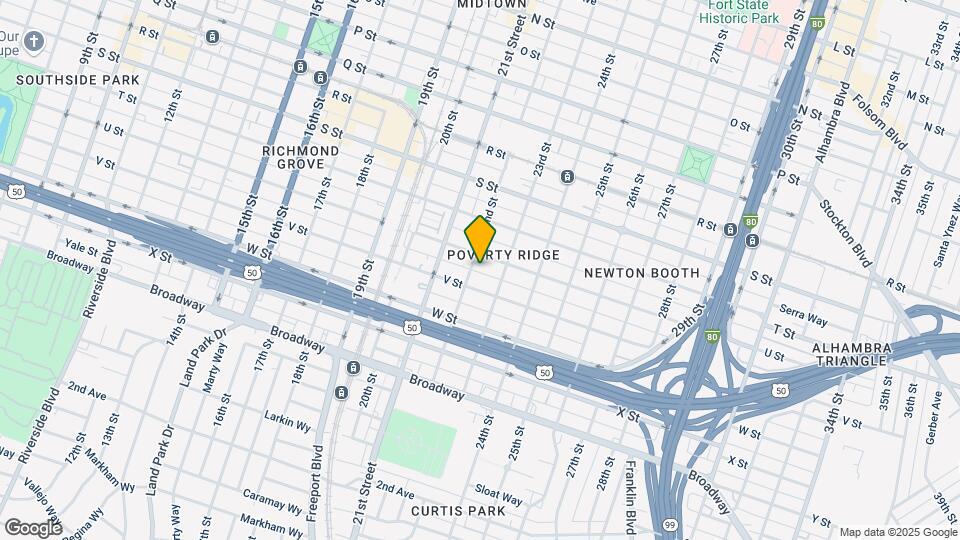 2115 22nd St Map and Location Details