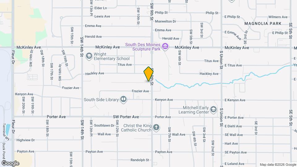 5104 SW 9th St Map and Location Details