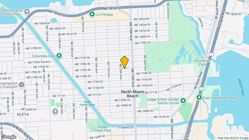 1830 NE 175th St Map and Location Details