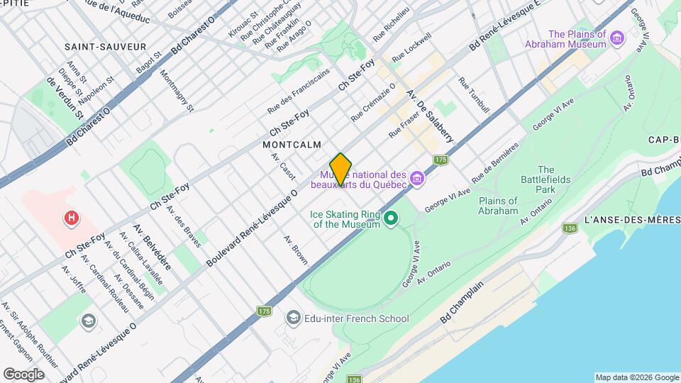 1070 Du Parc Av Map and Location Details