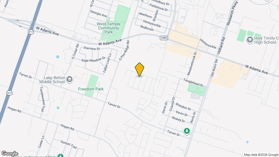 518 Rock Meadow Lane Map and Location Details