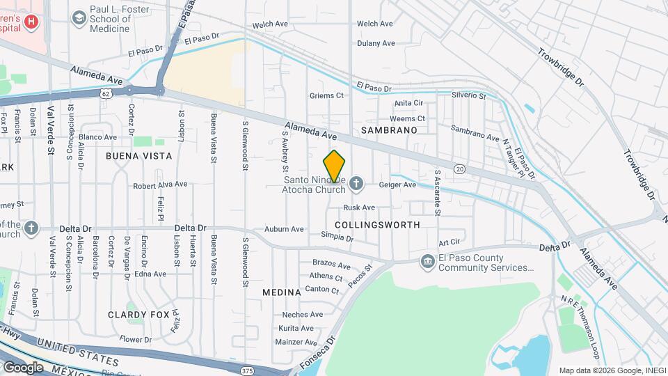 200 S Maryland St Map and Location Details