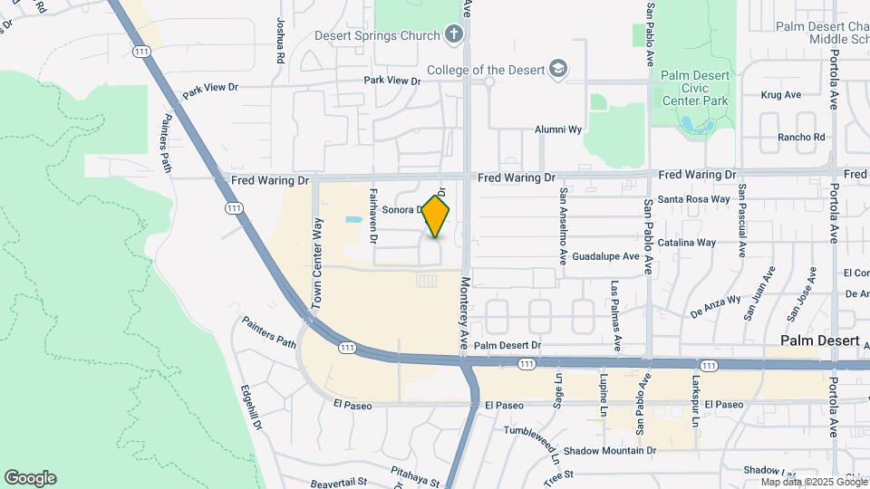 72883 Sierra Vista Rd Map and Location Details