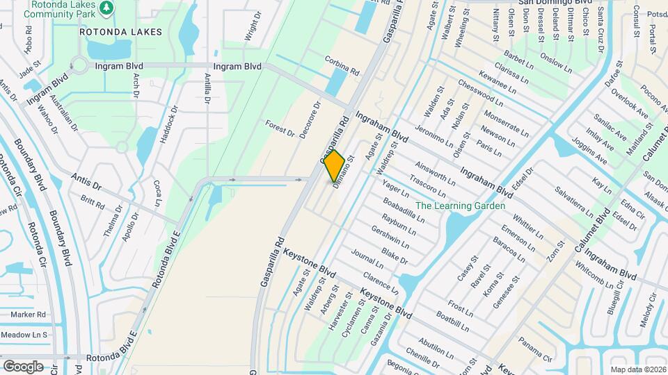 8553 Dinnano St Map and Location Details