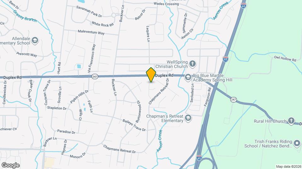 1714 Stephenson Ln Mapa y Detalles de la Ubicación