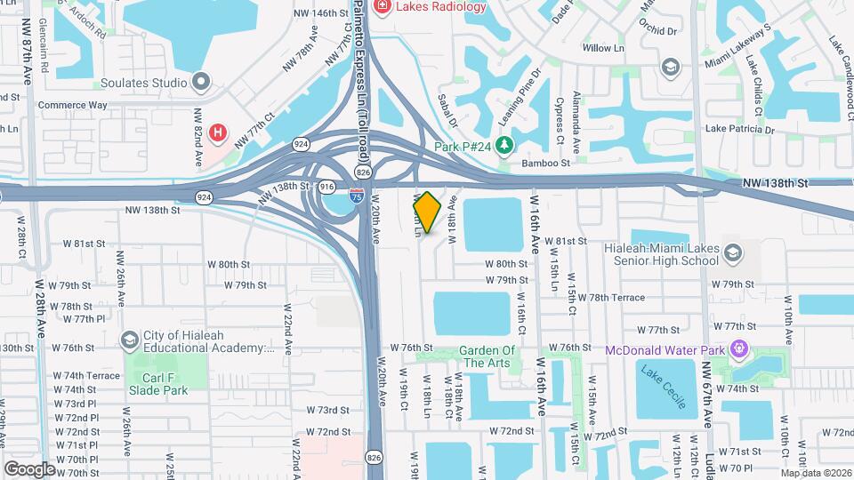8090 W 18th Lane Rd Map and Location Details