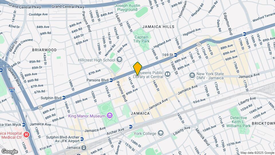 88-21-88-23 162nd St Mapa y Detalles de la Ubicación
