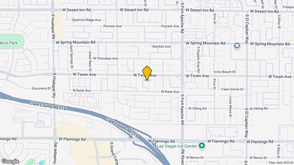 3743 Morning Canyon Ct Map and Location Details