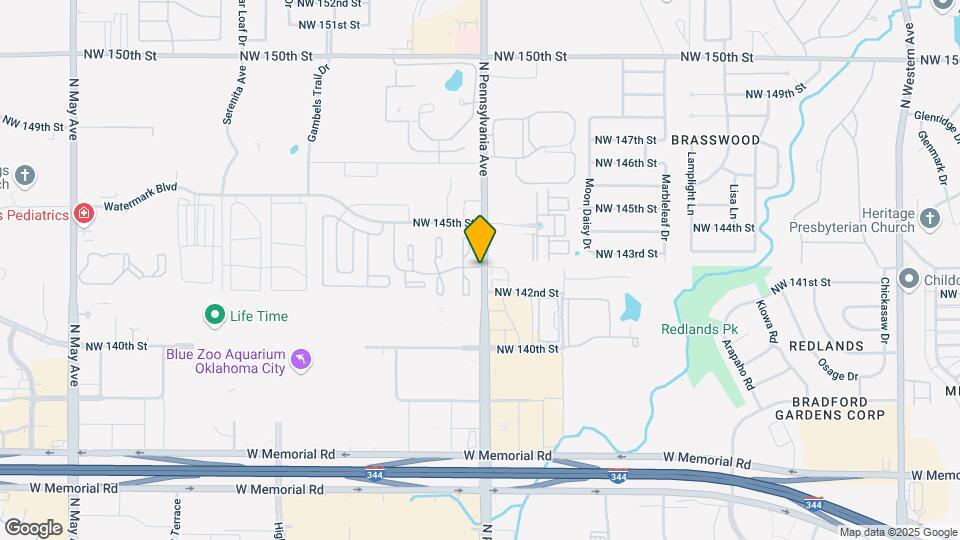 14311 N Pennsylvania Ave Map and Location Details