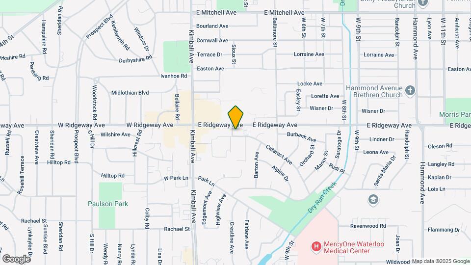 332 E Ridgeway Ave Map and Location Details
