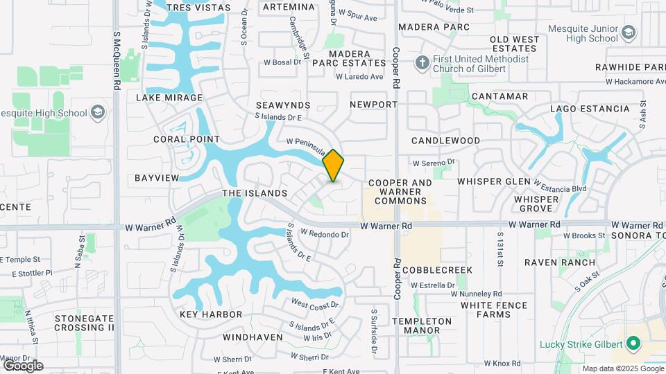 768 S Martinique Dr Map and Location Details