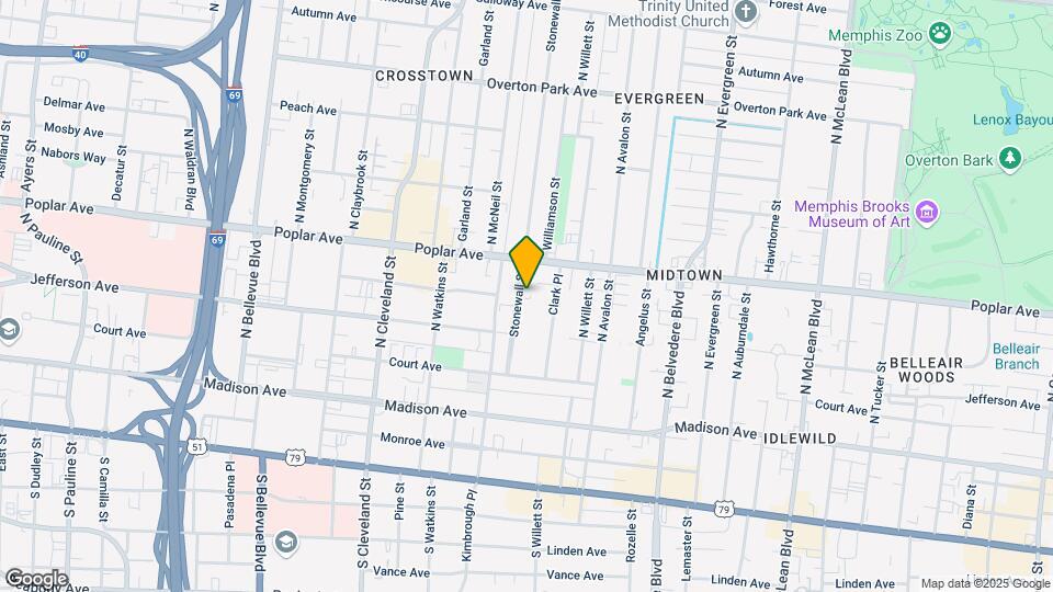 Stonewall Mapa y Detalles de la Ubicación