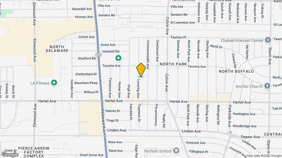81 Lovering Ave Map and Location Details