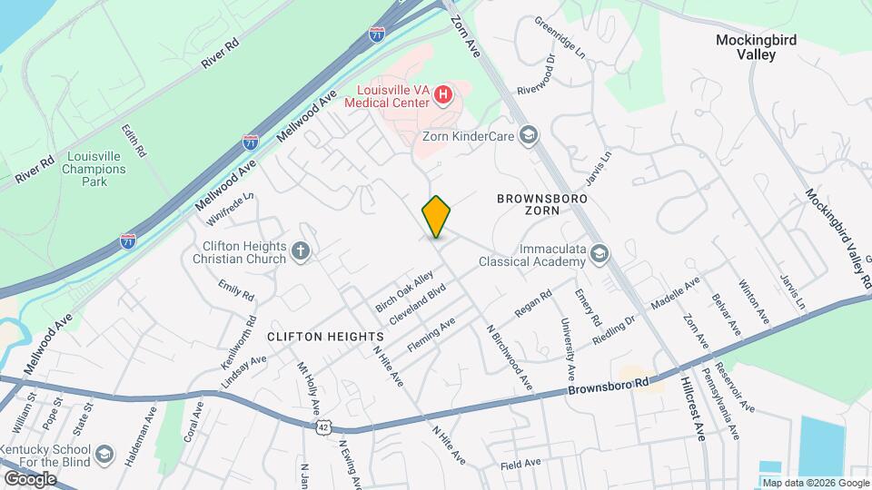 2901 Lindsay Ave Map and Location Details