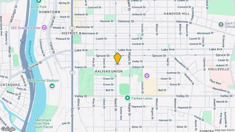 300 Auburn St Map and Location Details