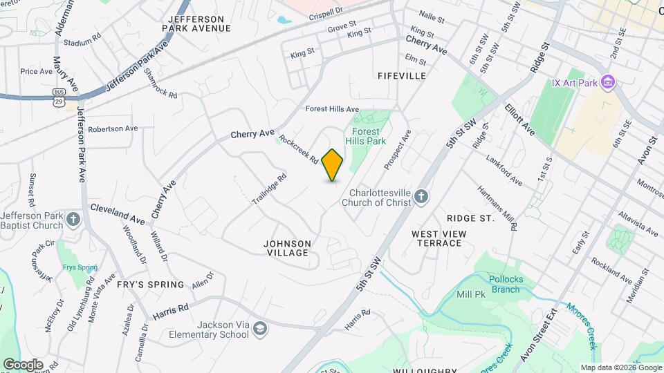 814 Rockcreek Rd Map and Location Details