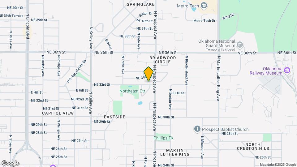 1437 NE 33rd St Map and Location Details