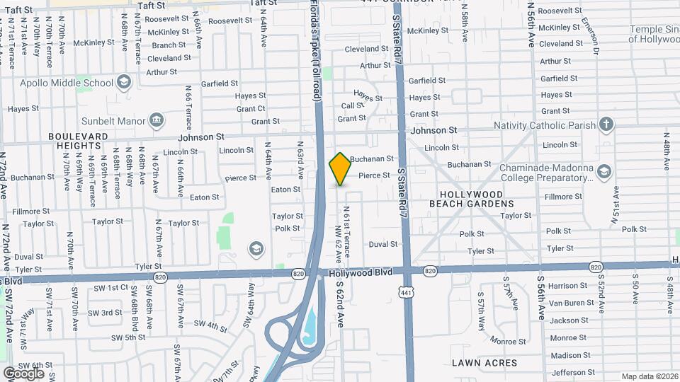 525 NW 62 Ave, Unit 7 Map and Location Details