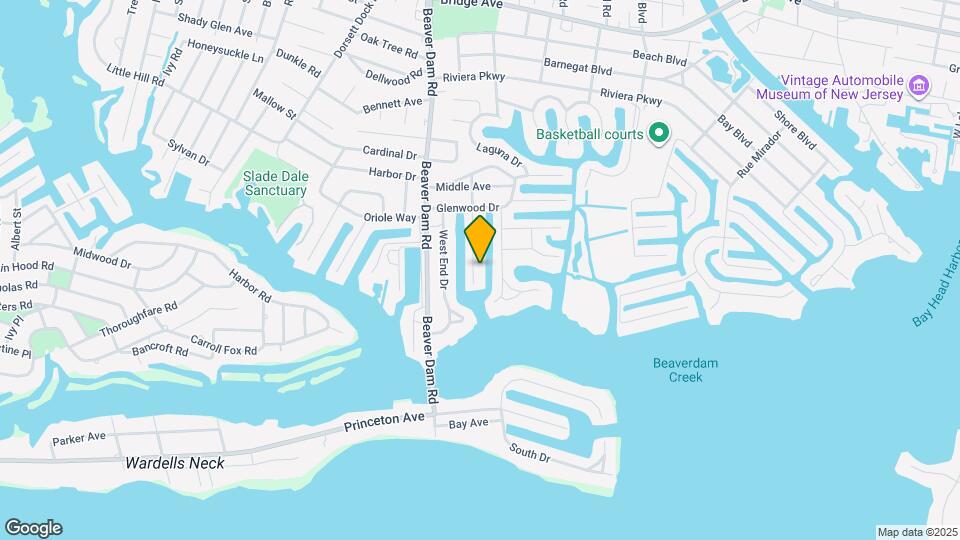 1648 Center St Map and Location Details