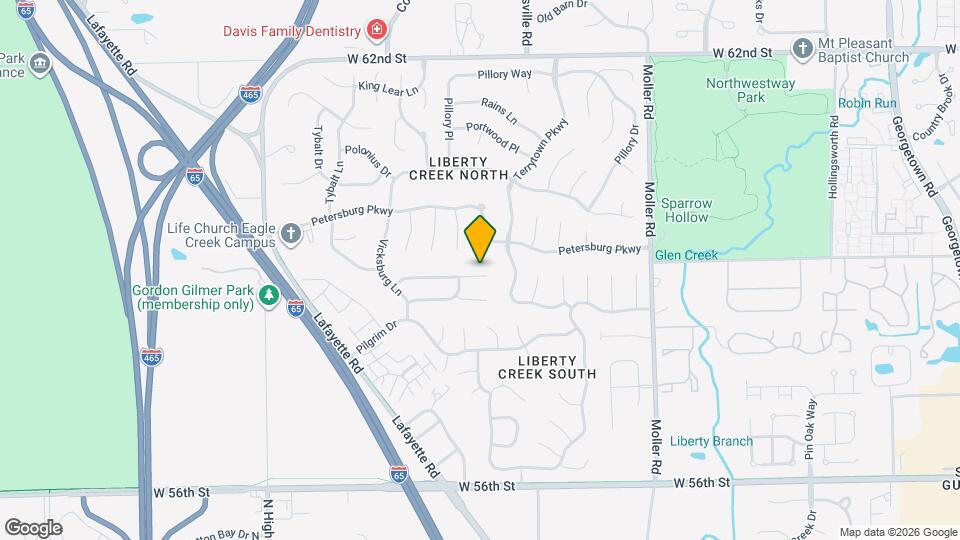 5724 Blackley Ln Map and Location Details