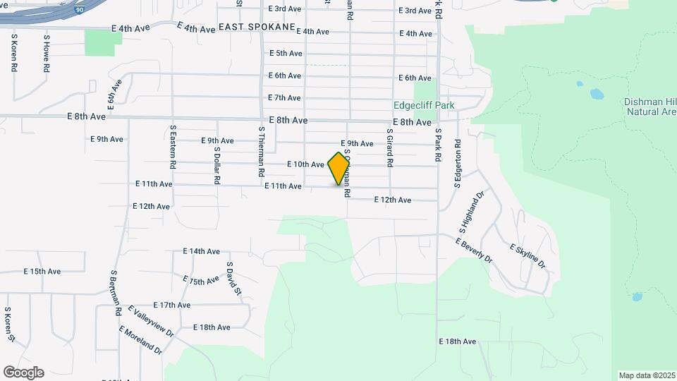 7012 E 11th Ave Map and Location Details