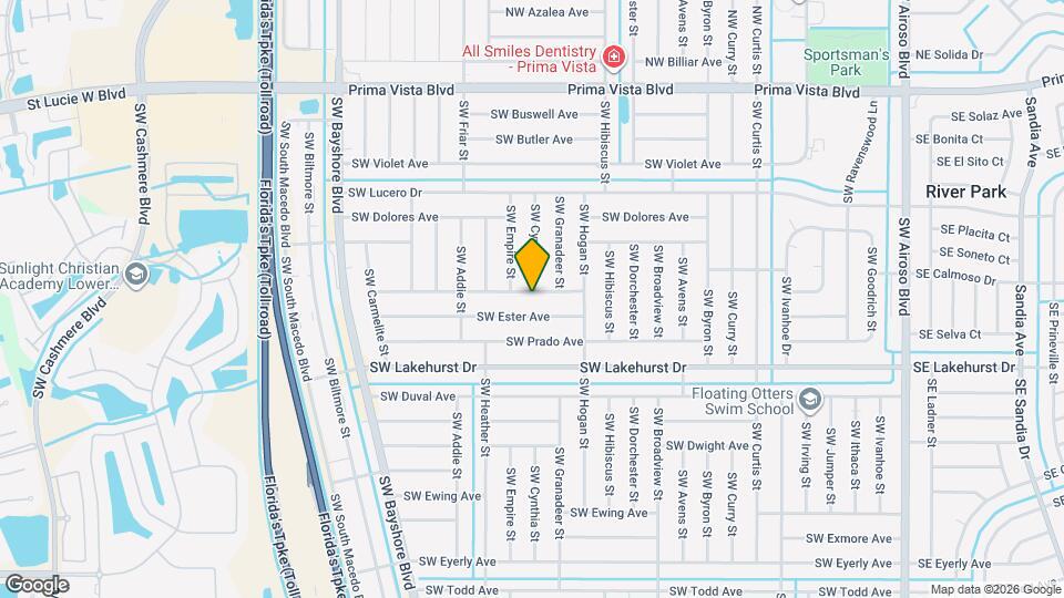 558 SW Colleen Ave Map and Location Details