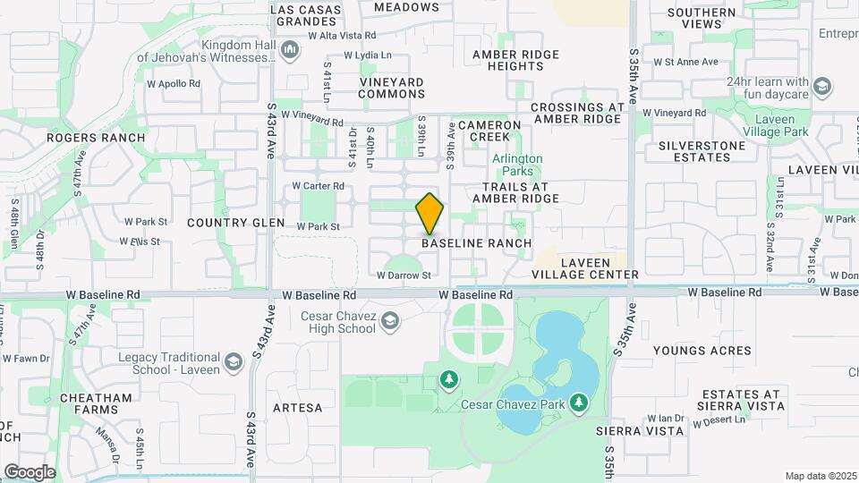 3921 W Pollack St Map and Location Details