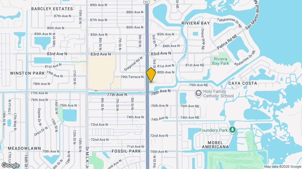 350 79th Ave N-Unit -136 Map and Location Details