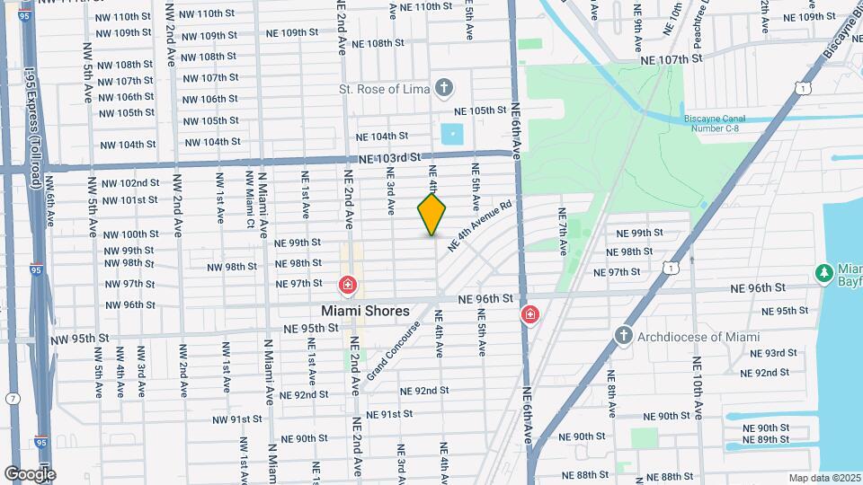 386 NE 99th St Map and Location Details