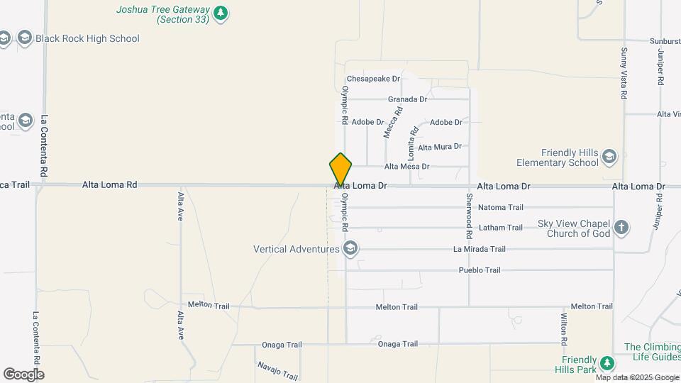 60111 Alta Loma Dr Map and Location Details