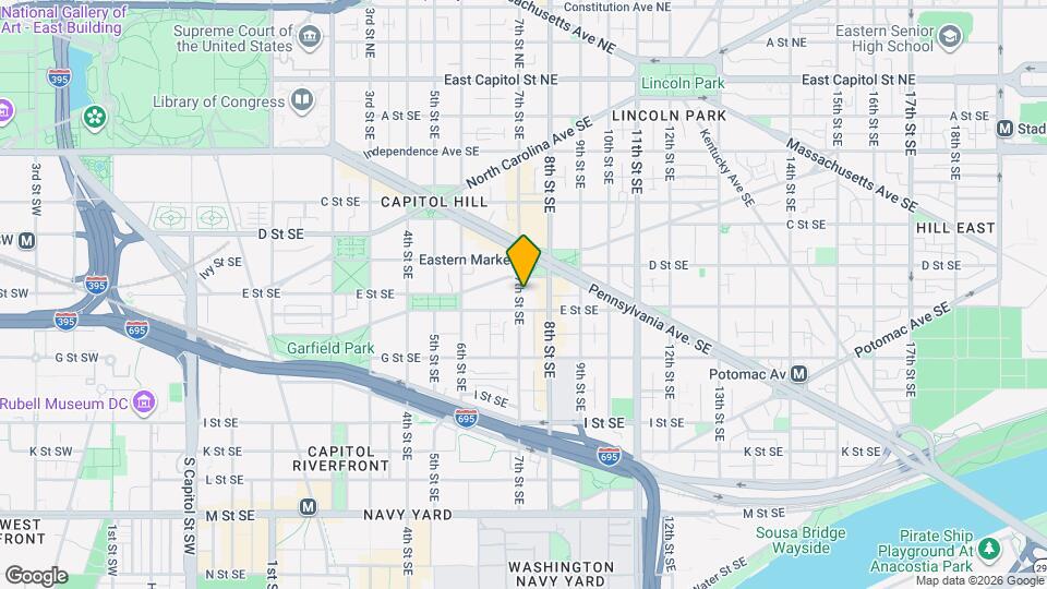 418 7th St SE Map and Location Details