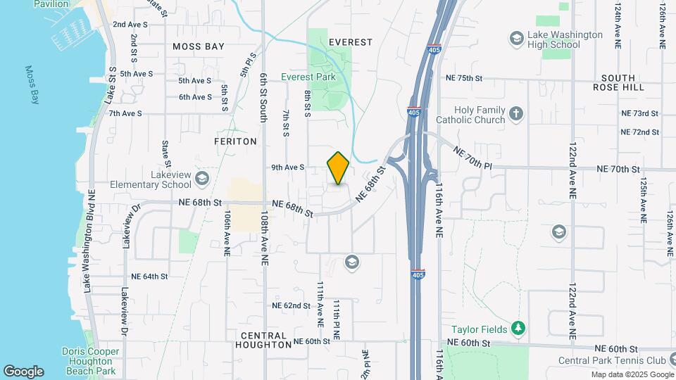 11008 NE 68th St, Unit #721 Map and Location Details