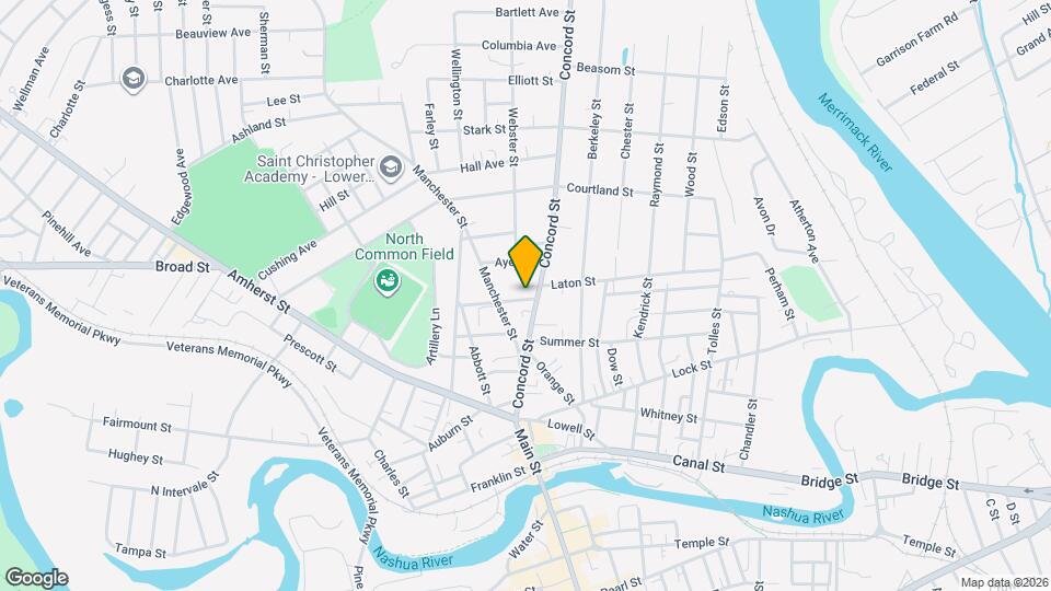 1 Mount Pleasant St, Unit 1 upper Map and Location Details