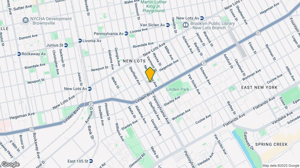 749 Pennsylvania Ave Map and Location Details