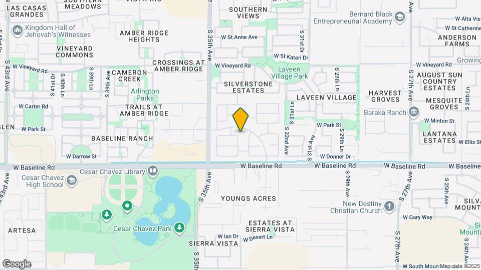 7325 S 33rd Ln Map and Location Details