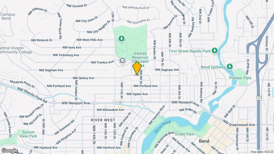 919 NW Roanoke Ave Mapa y Detalles de la Ubicación