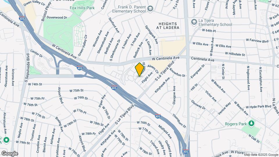 7100 Alvern St, Unit 411 Map and Location Details