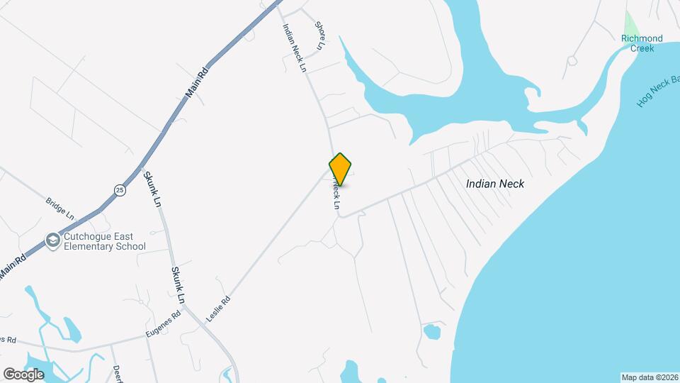 3375 Indian Neck Ln Map and Location Details