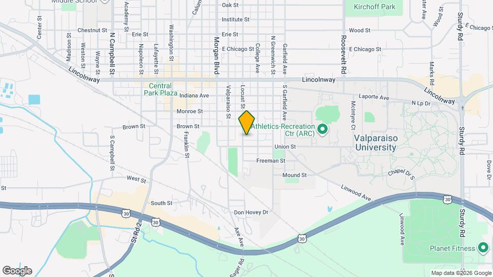 357 Locust St, Unit A Map and Location Details