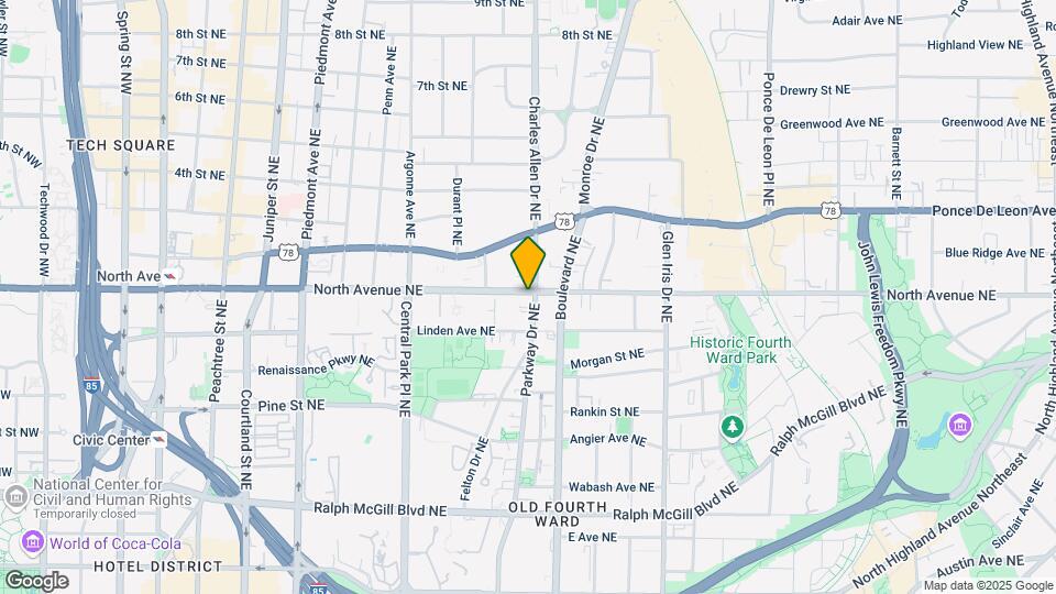 600 Parkway Dr NE Mapa y Detalles de la Ubicación