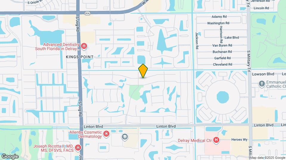 641 Normandy Ln Map and Location Details