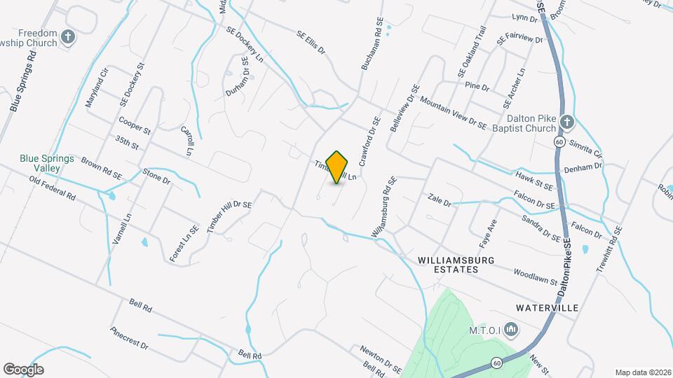 3524 Woodridge Dr SE Mapa y Detalles de la Ubicación
