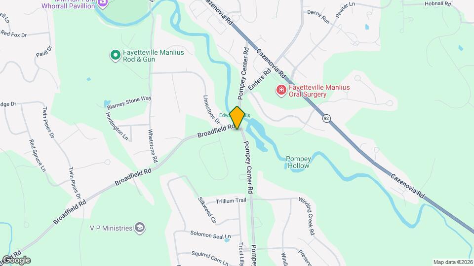 4489 Pompey Center Rd Map and Location Details