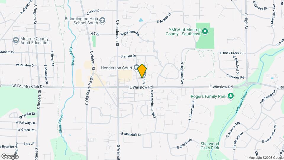 2464 S Burberry Ln Map and Location Details