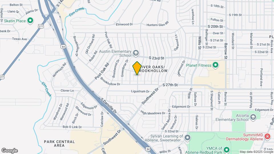 2526 Elmwood Dr Map and Location Details