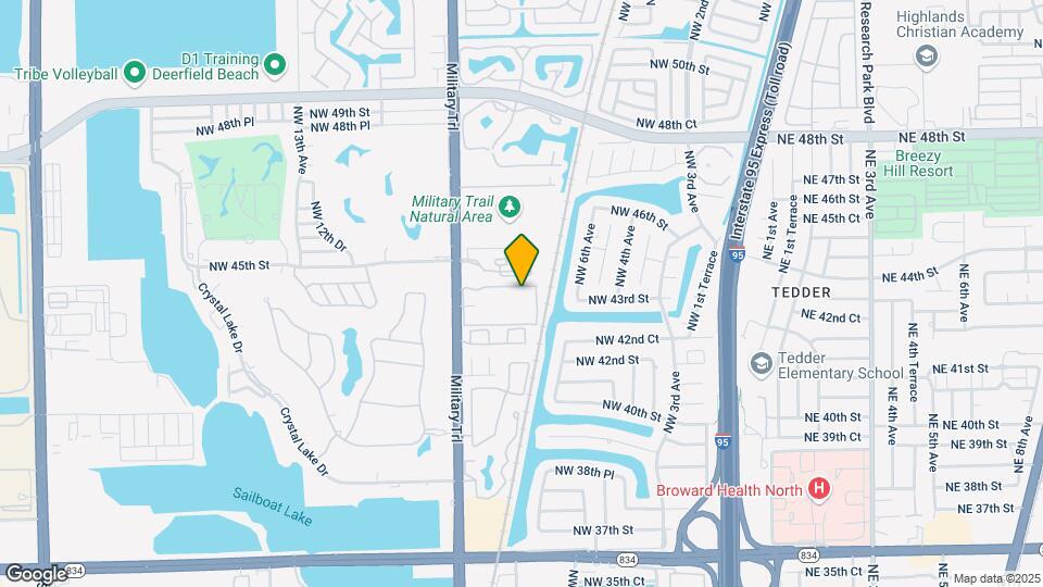 4394 NW 9th Ave Map and Location Details