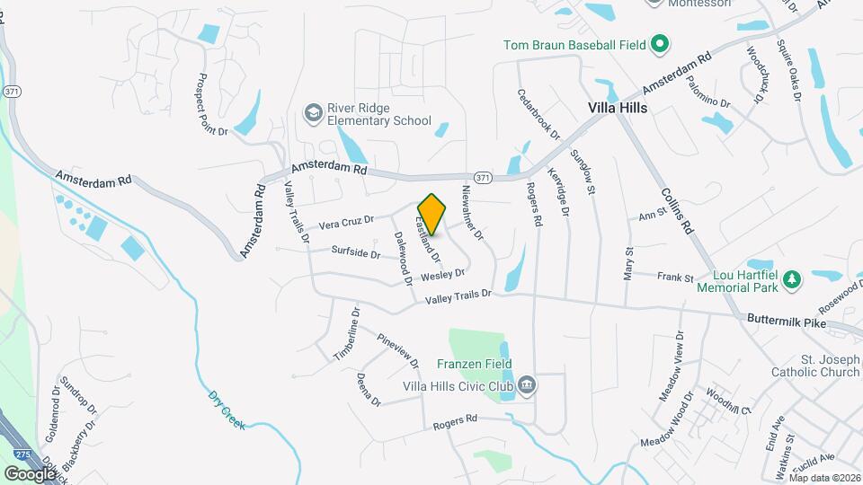 812 Eastland Dr Map and Location Details