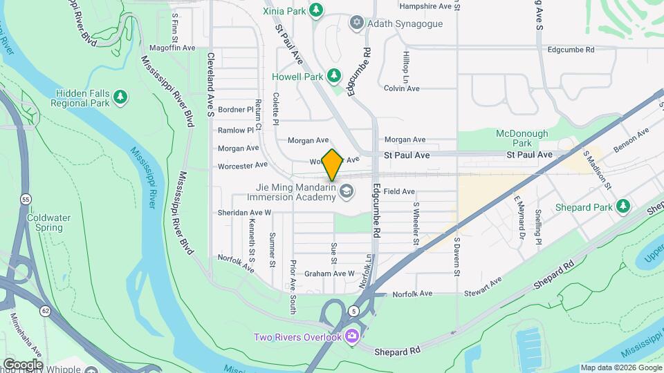 1883 Field Ave Map and Location Details