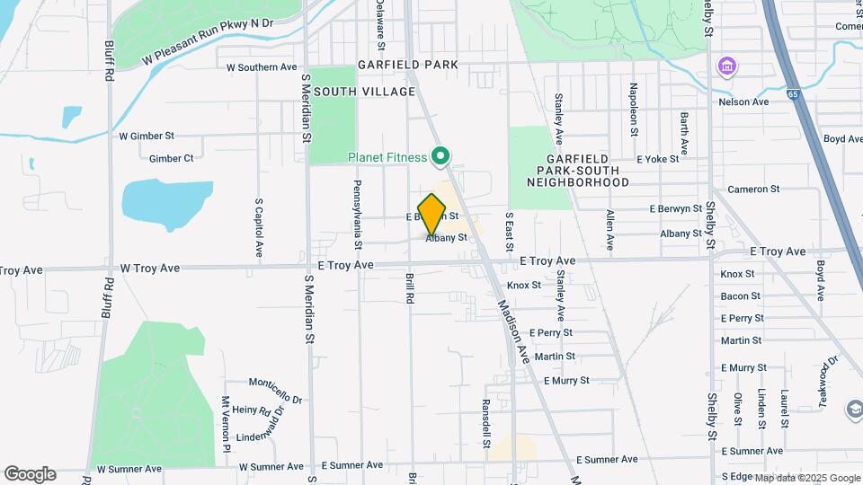 321 Albany St Map and Location Details