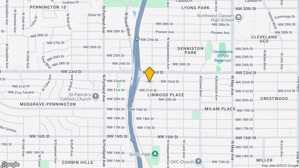 3400 NW 22nd St Map and Location Details